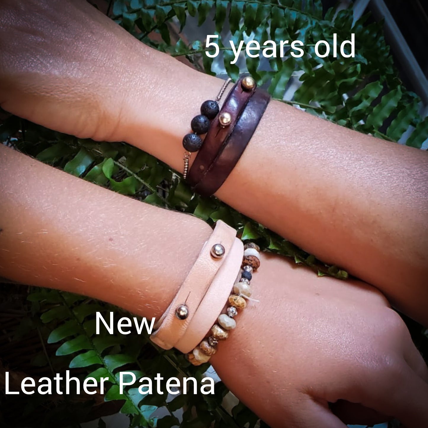 Double Cuff Bracelet (3oz to 4 oz Leather)
