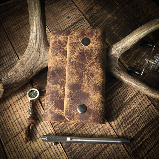 Leather Notebook Cover (Brown)