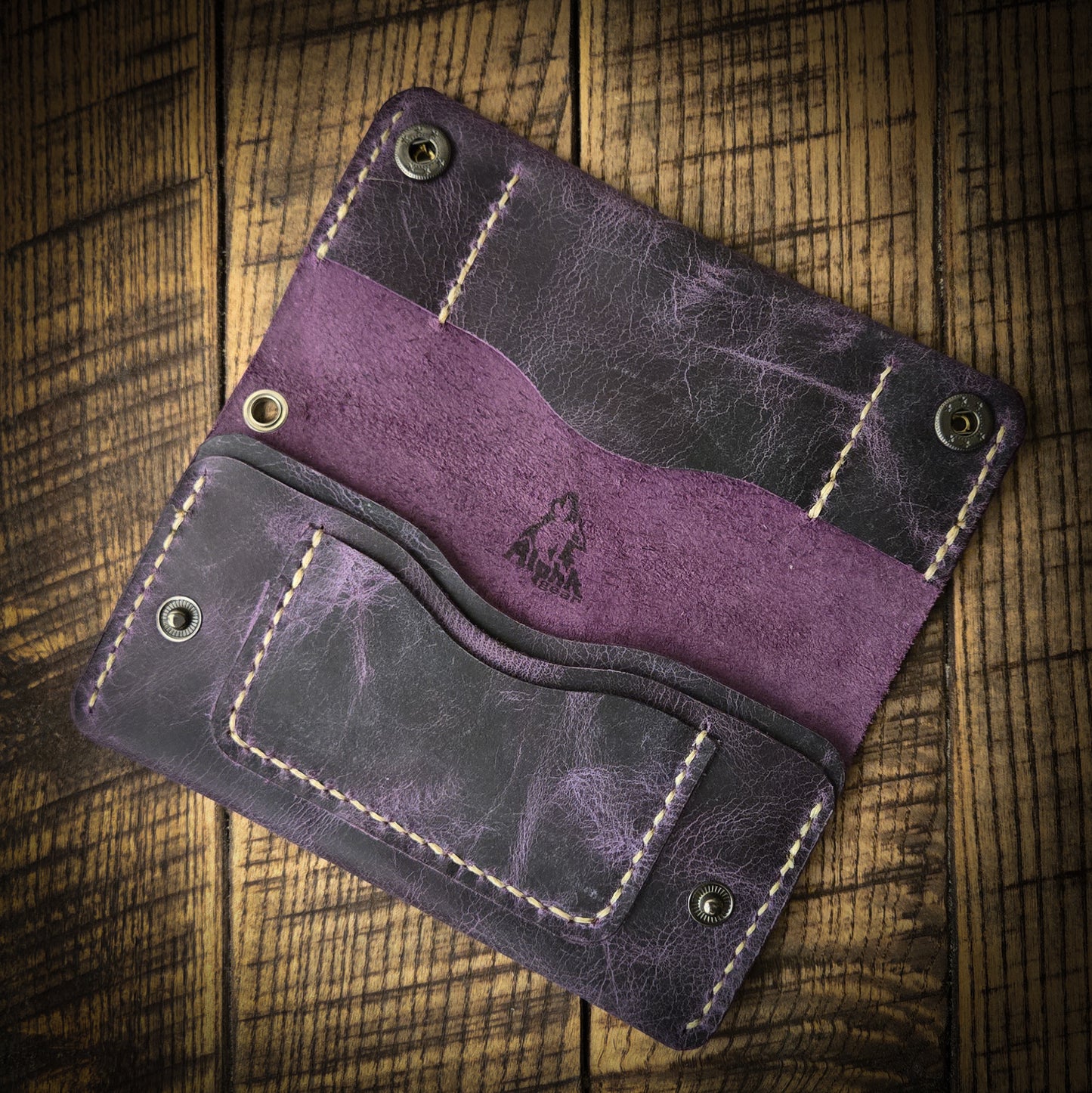 Hyland Wallet (Frosted Plum)