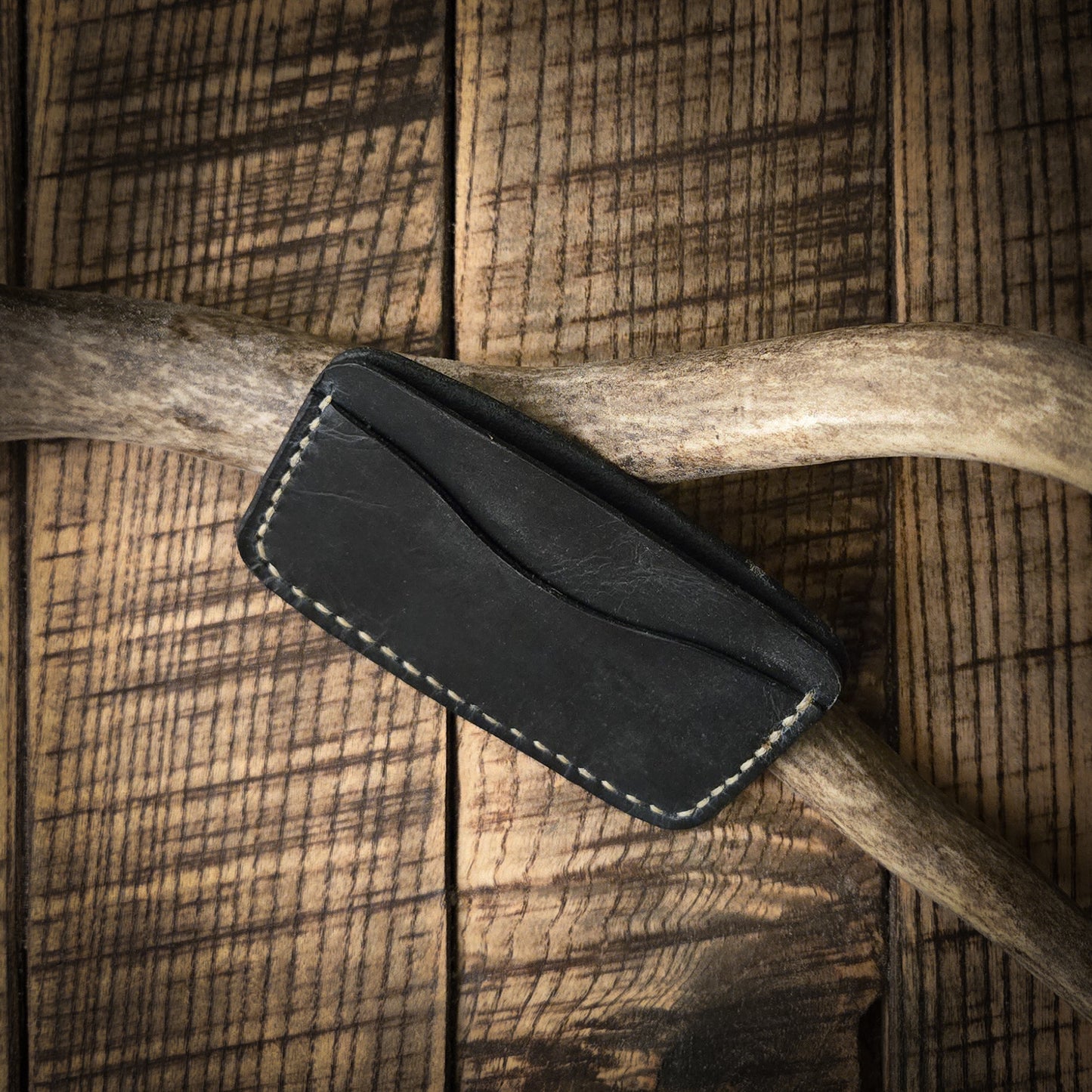 Yellow Quill Wallet ( Black)